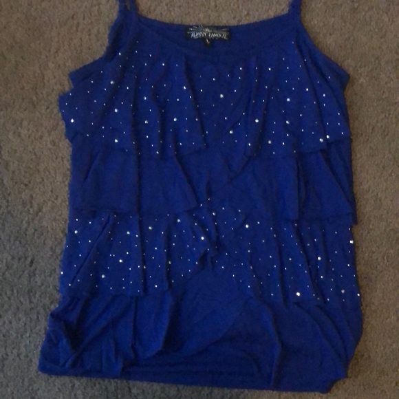 Almost Famous Tops - Almost Famous Layered Tank